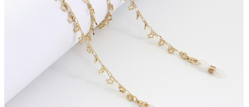 Fashion Golden Handmade Copper Star Chain Glasses Chain,Sunglasses Chain