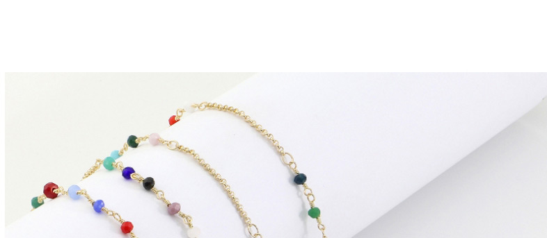Fashion Color Colorful Crystal Handmade Chain Metal Glasses Chain,Sunglasses Chain
