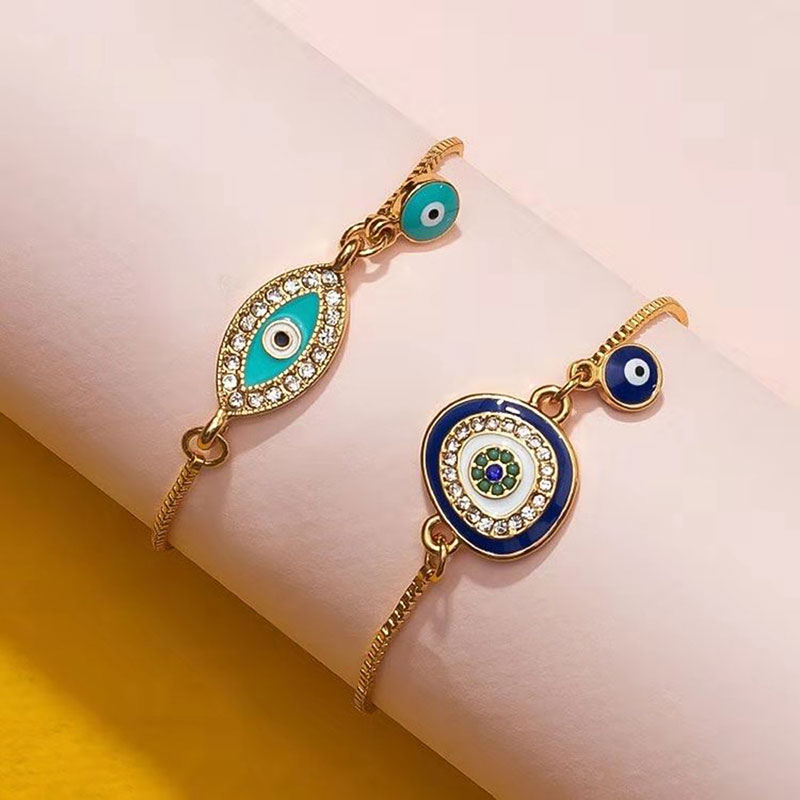 Fashion Flowers Blue Dripping Diamond Alloy Bracelet,Fashion Bracelets