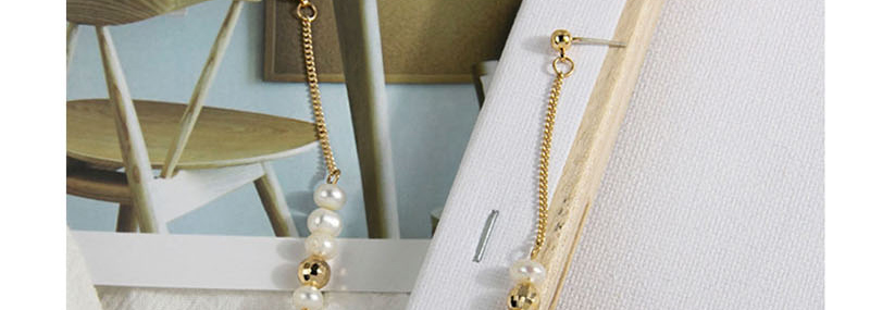 Fashion Golden  Silver Pin Tassel Earrings,Drop Earrings