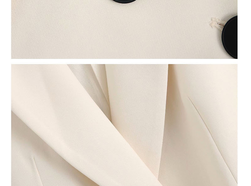 Fashion White Vest Vest,Coat-Jacket