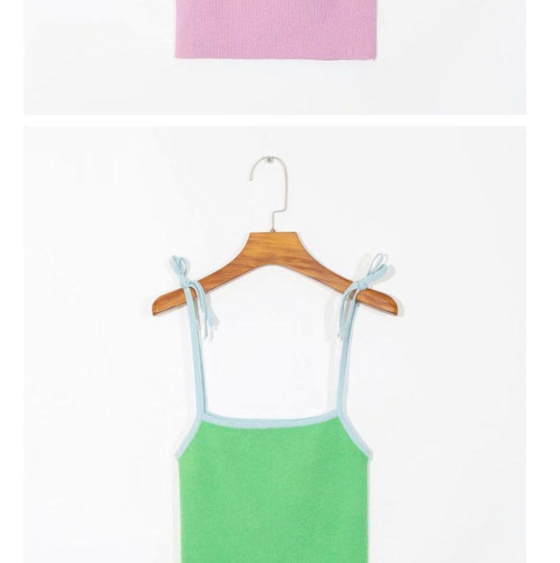 Fashion Pink Knit Camisole,Tank Tops & Camis