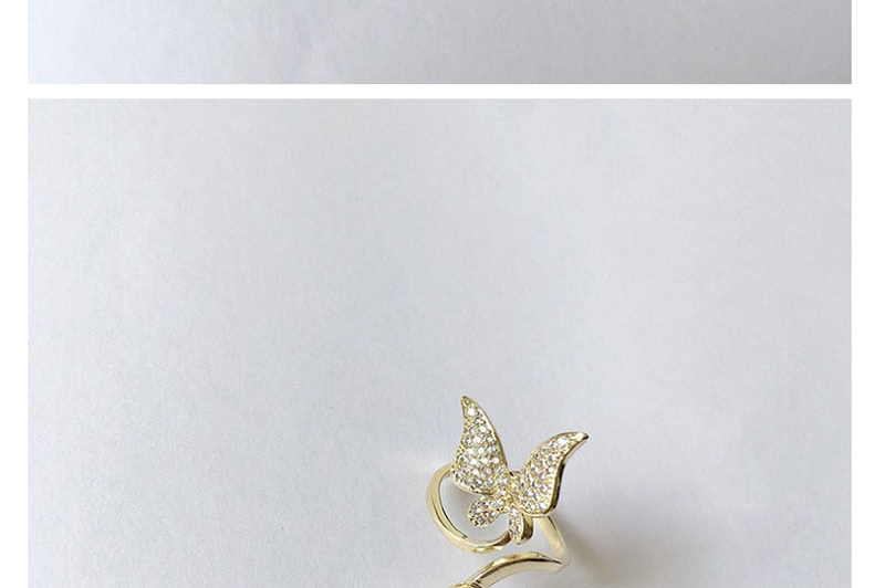 Fashion Prime Circle Bow Gold Butterfly Ring,Fashion Rings