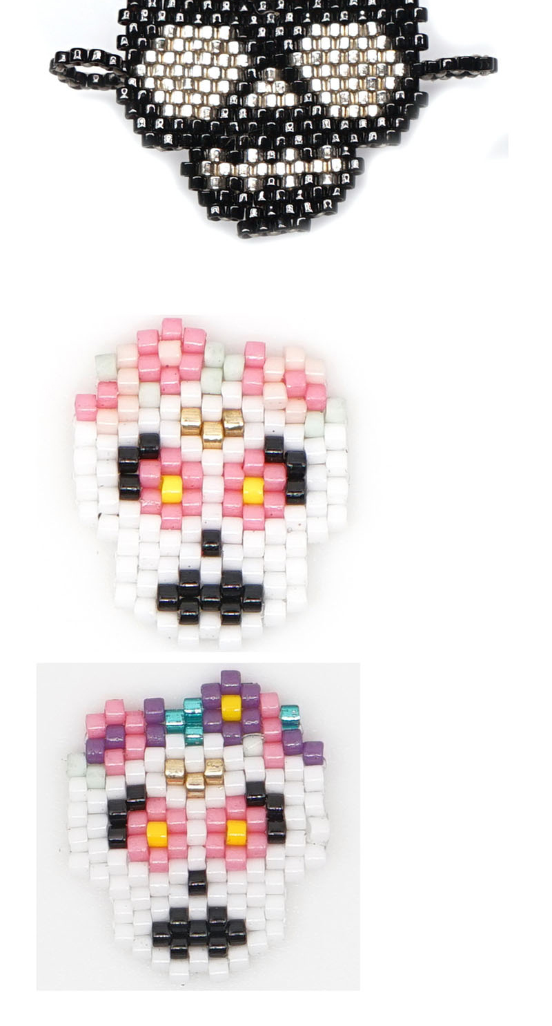 Fashion Color Bead Woven Skull Accessories,Jewelry Packaging & Displays