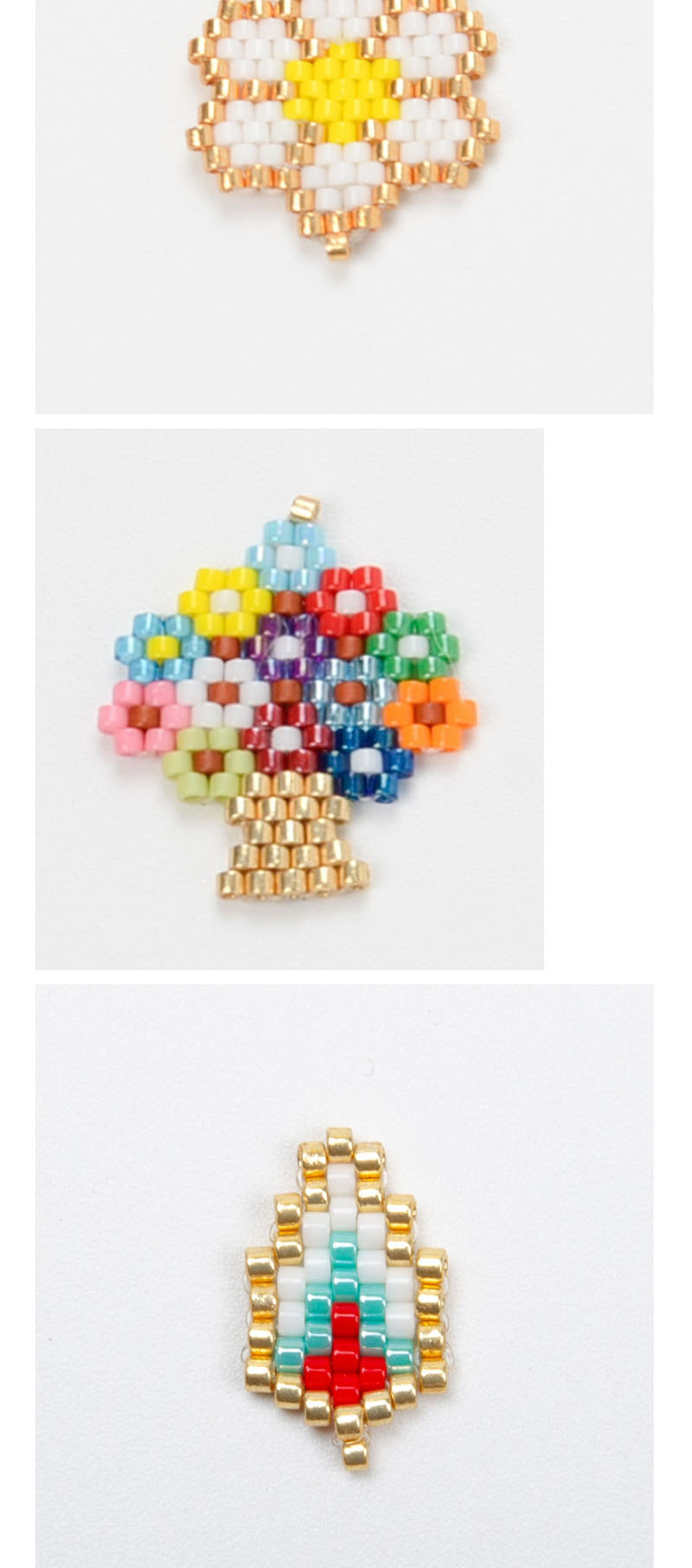 Fashion Yellow Pineapple Bead Woven Fruit Plant Flower Series Accessories,Jewelry Findings & Components