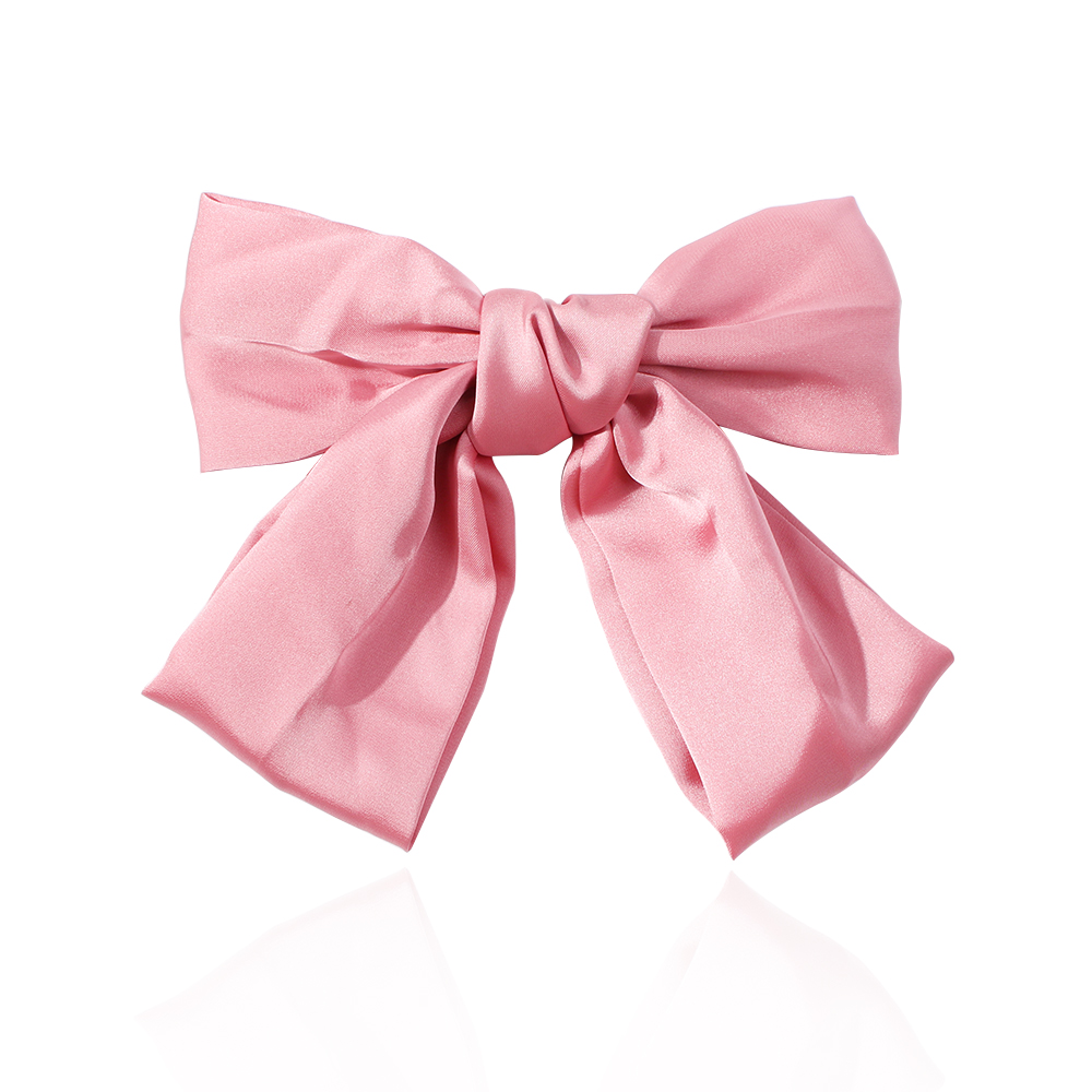 Fashion Pink Cloth Bow Hairpin,Hairpins