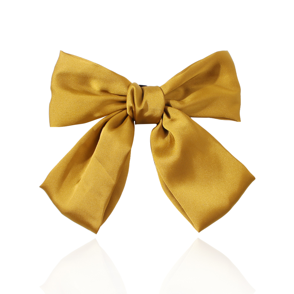 Fashion Yellow Cloth Bow Hairpin,Hairpins