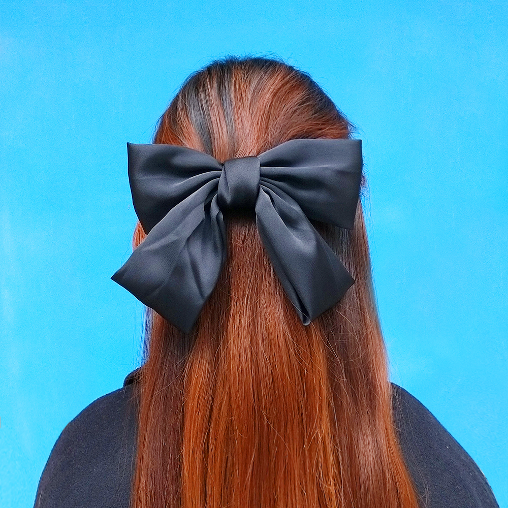 Fashion Black Cloth Bow Hairpin,Hairpins