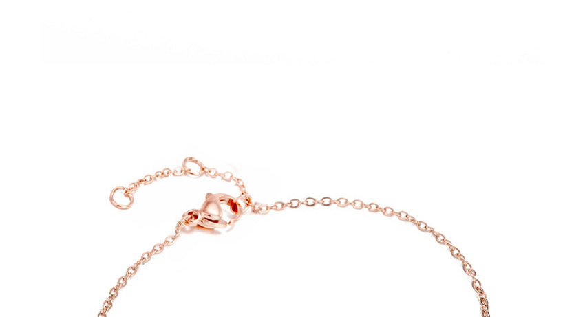 Fashion Rose Gold Stainless Steel Engraved Key Adjustable Bracelet 13mm,Bracelets