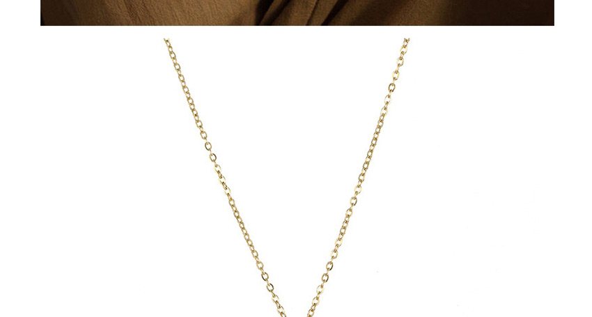 Fashion Golden Stainless Steel Engraved Electrograph Adjustable Necklace 9mm,Necklaces