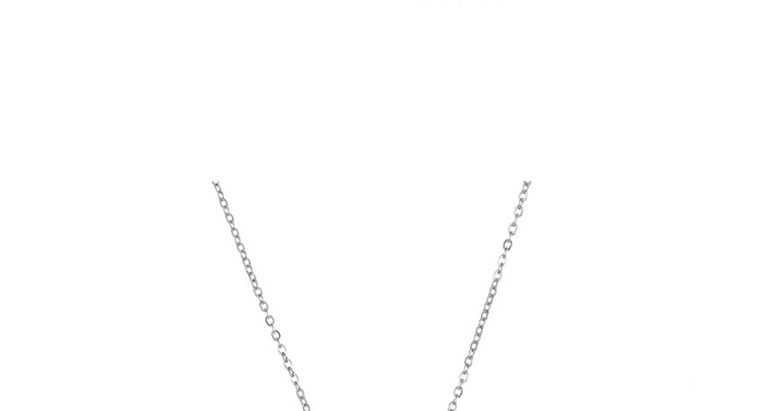 Fashion Steel Color Stainless Steel Engraved Electrograph Adjustable Necklace 9mm,Necklaces