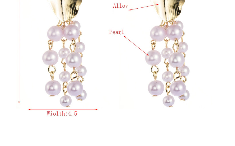 Fashion Golden Metal Pitted Embossed Geometric Wide Alloy Bracelet,Drop Earrings