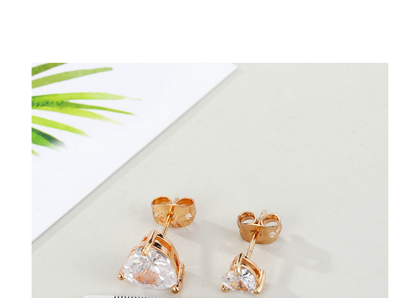 Fashion Golden Pearl Geometric Round Pin Earrings,Earrings