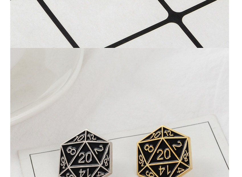 Fashion Silver Geometry Dripping Alloy Dragon And Dungeon Brooch,Korean Brooches