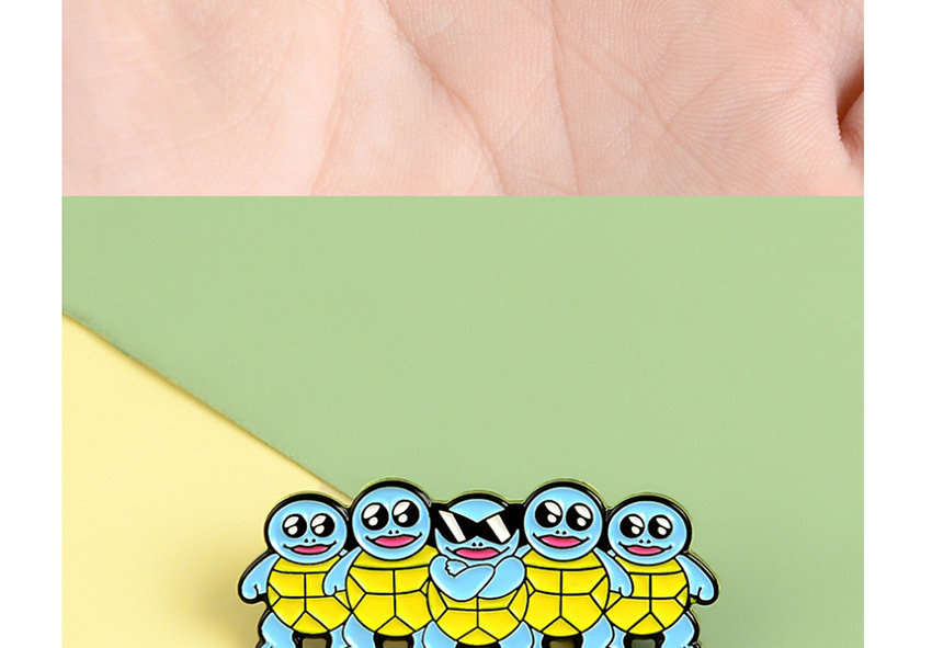 Fashion Green Sunglasses Turtle Alloy Dripping Color Badge,Korean Brooches
