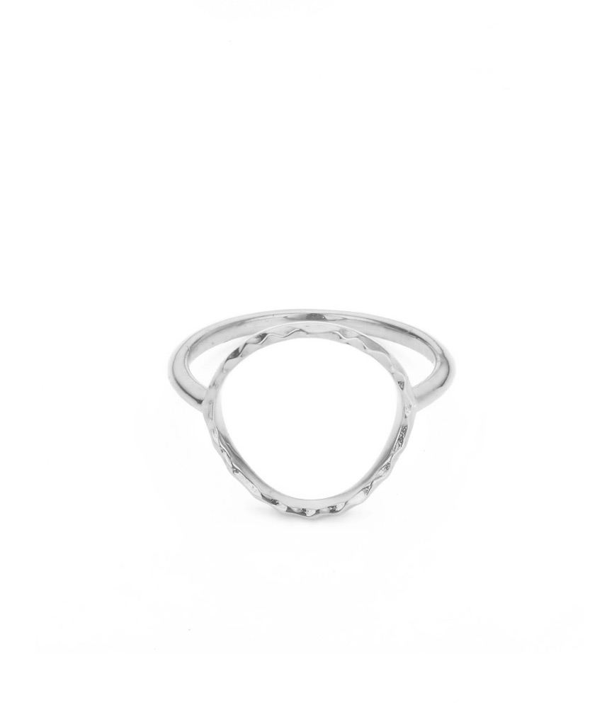 Fashion Golden Geometric Irregular Hollow Stainless Steel Ring,Rings