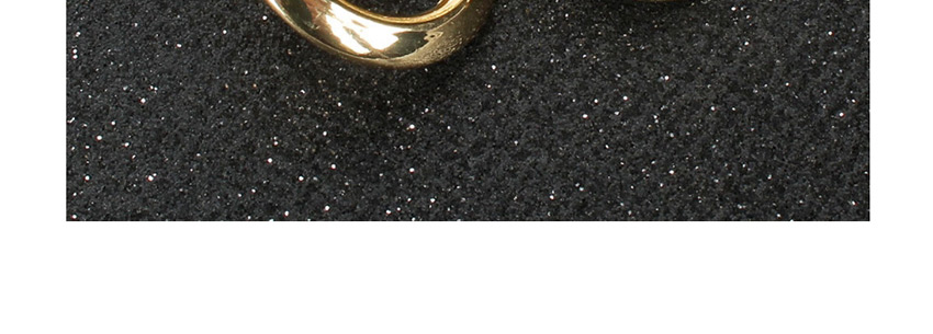 Fashion Golden Metal Geometric Cross Alloy Stud Earrings,Drop Earrings
