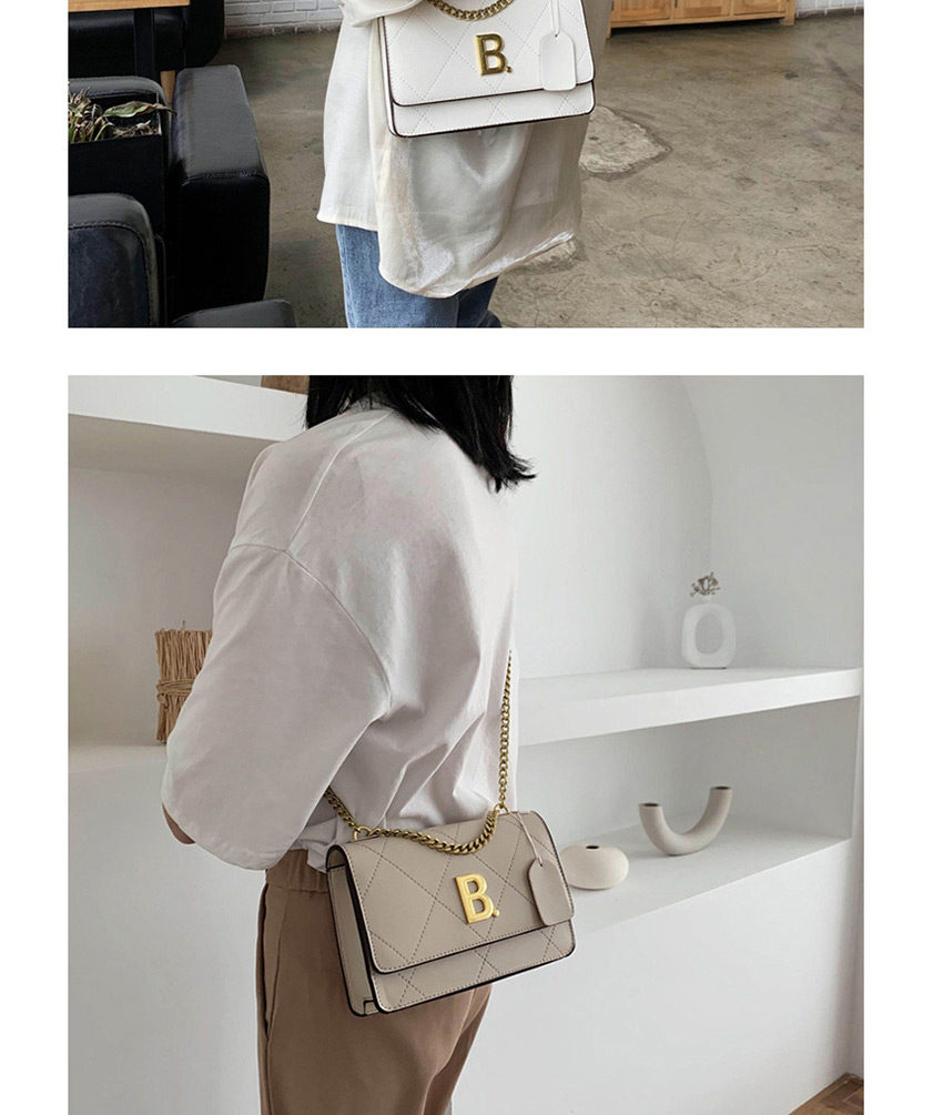 Fashion White Diamond Chain Shoulder Bag,Shoulder bags