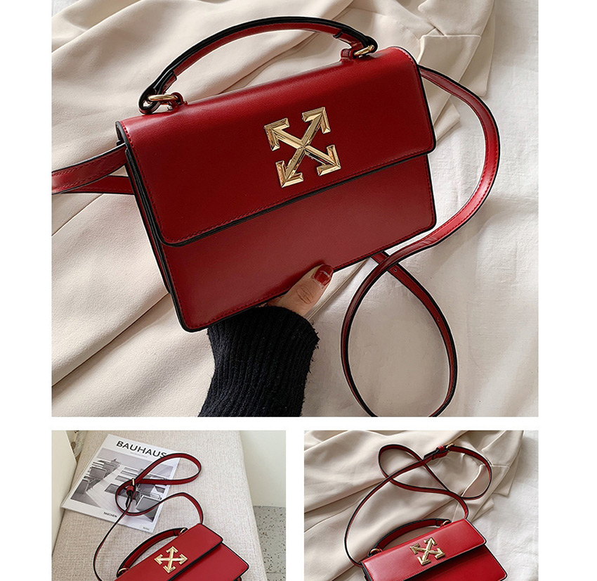 Fashion Large Red Arrow Studs Shoulder Bag Crossbody Bag,Handbags
