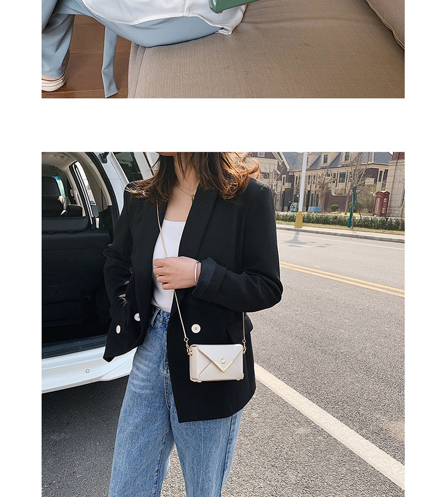 Fashion Black Lock Chain Shoulder Bag,Shoulder bags