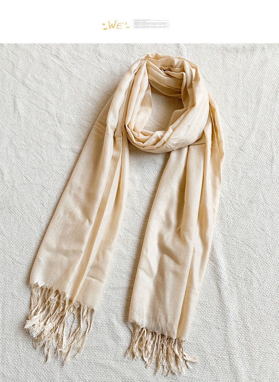 Fashion Yellow Knitted Tassel Scarf,Thin Scaves