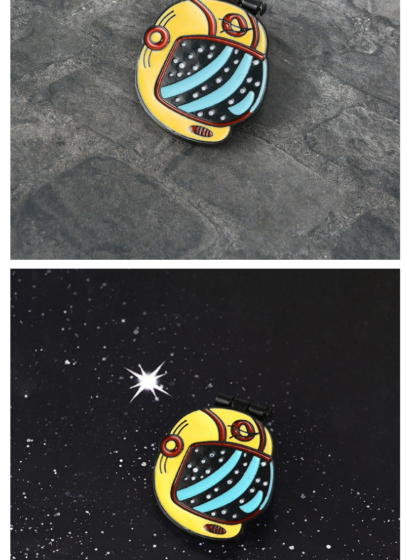 Fashion Yellow Space Astronaut Brooch,Korean Brooches