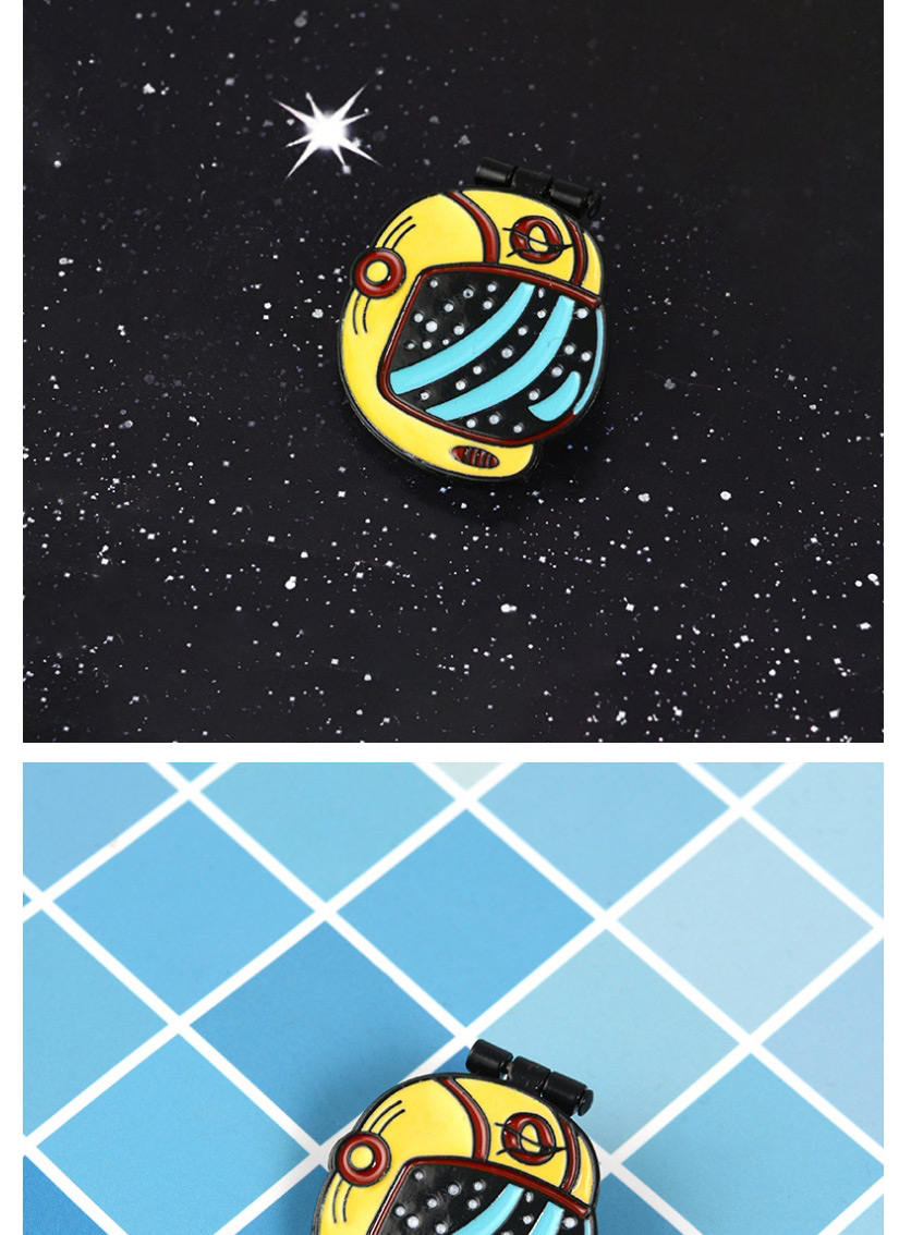 Fashion Yellow Space Astronaut Brooch,Korean Brooches