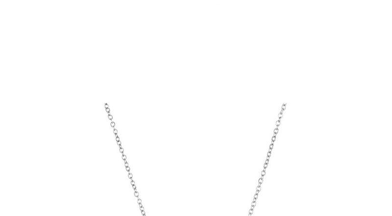 Fashion Steel Color Gold-plated 316l Gold-plated Titanium Steel Necklace,Necklaces