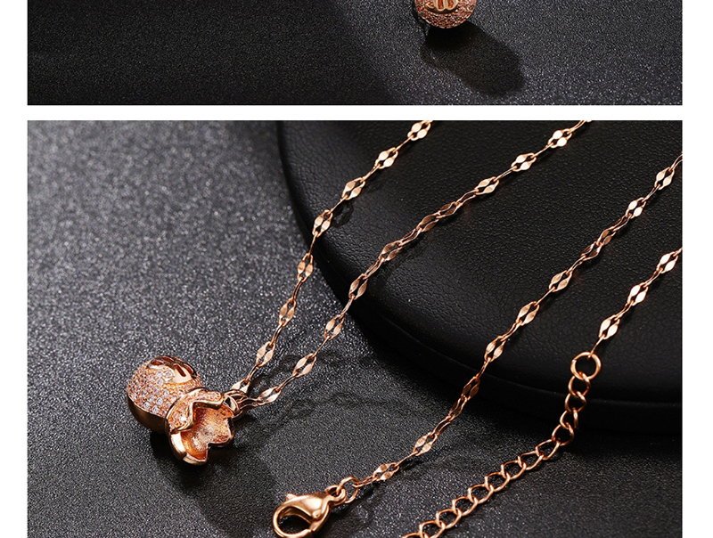 Fashion Golden Titanium Steel Money Bag Necklace,Necklaces