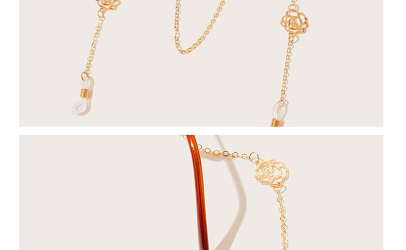 Fashion Golden Alloy Chain Flower Glasses Chain,Sunglasses Chain