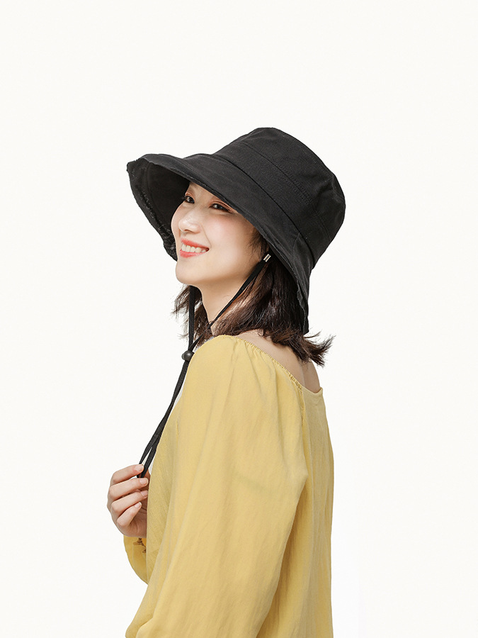 Fashion Pore Blue Double Deck: Wavy: Large Sunshade Cap,Sun Hats
