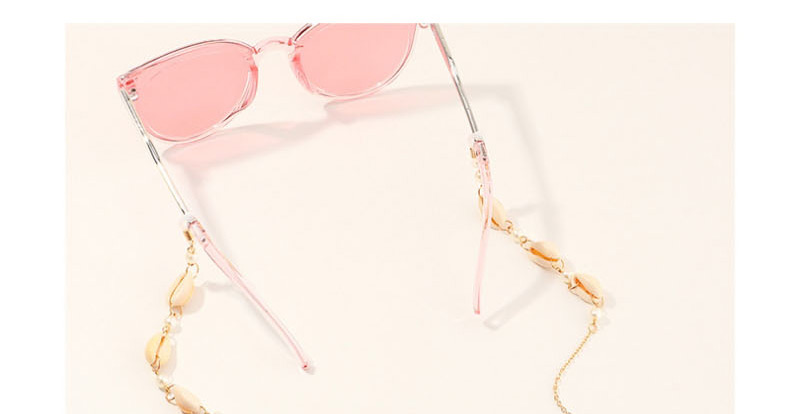 Fashion Golden Handmade Accessories Imitation Pearl Natural Shell Glasses Chain,Sunglasses Chain