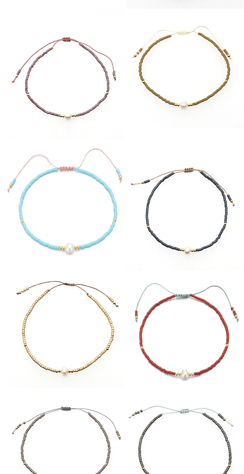 Fashion Golden Rice Beads Hand-woven Natural Freshwater Pearl Bracelet,Beaded Bracelet