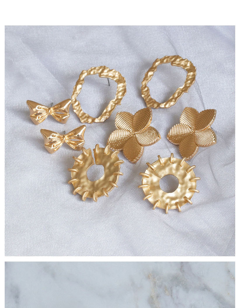 Fashion Geometric Gold Alloy Geometric Earrings,Stud Earrings