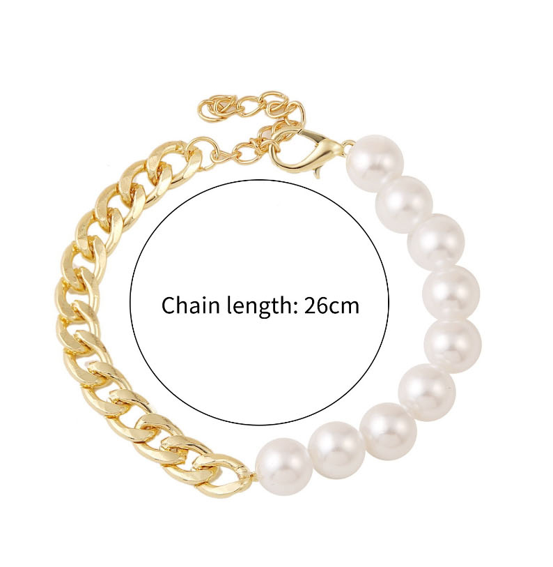 Fashion Bracelet Chain Pearl Joint Necklace Bracelet Set,Bracelets Set