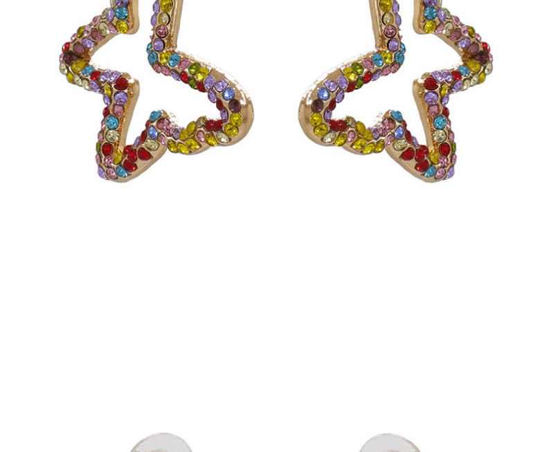Fashion Colour Butterfly Studded With Pearl Alloy Earrings,Hoop Earrings