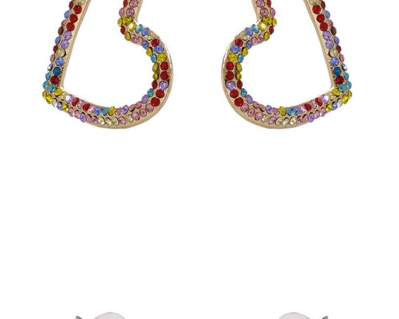 Fashion Colour Full Of Pearl Alloy Earrings,Hoop Earrings