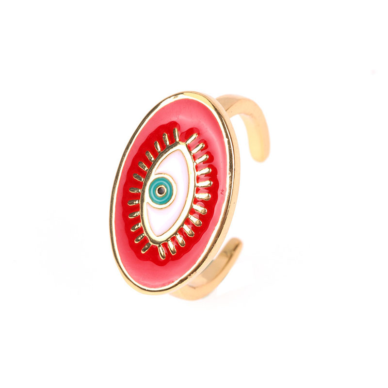Fashion White Eye Drop Ring,Rings