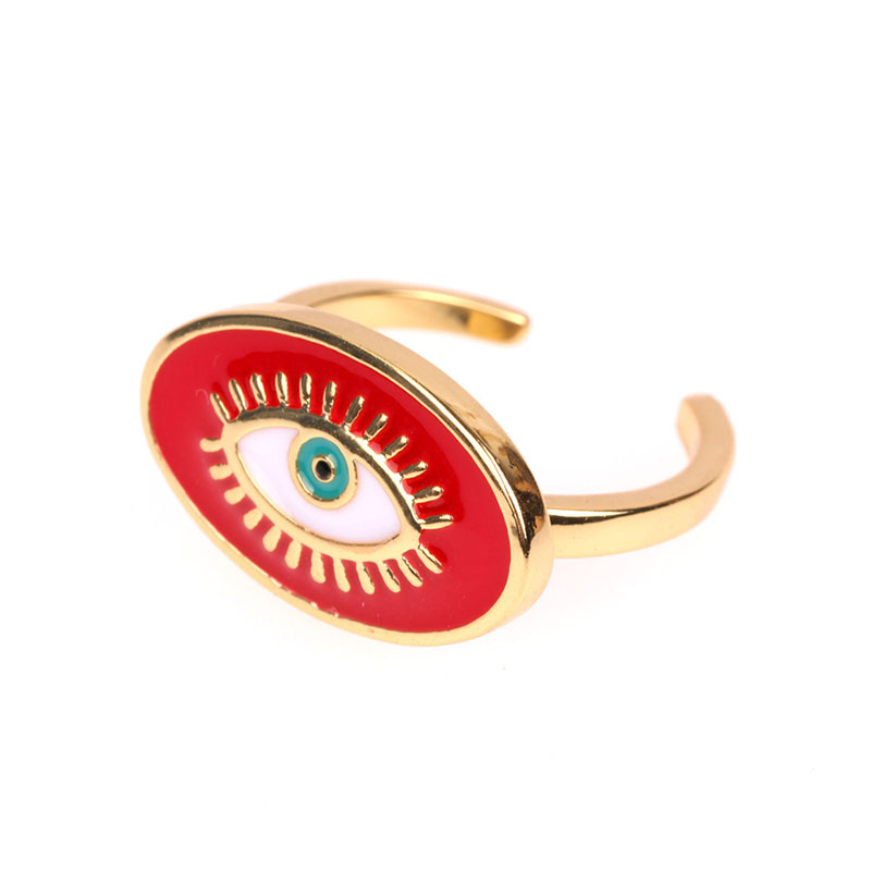 Fashion Red Eye Drop Ring,Rings
