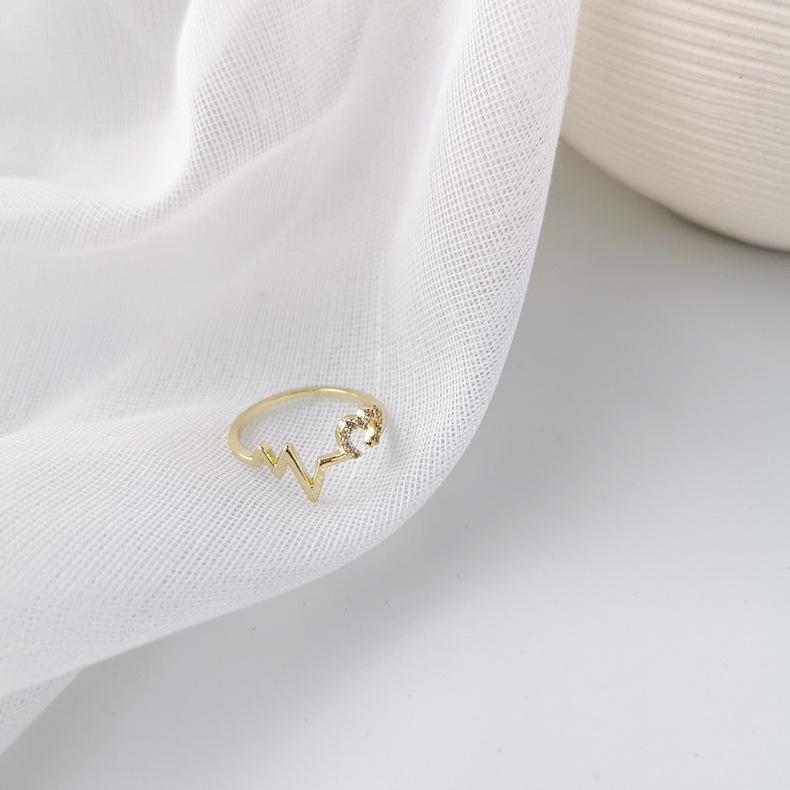 Fashion Starfish Gold Pearl Diamond Geometric Ring,Fashion Rings