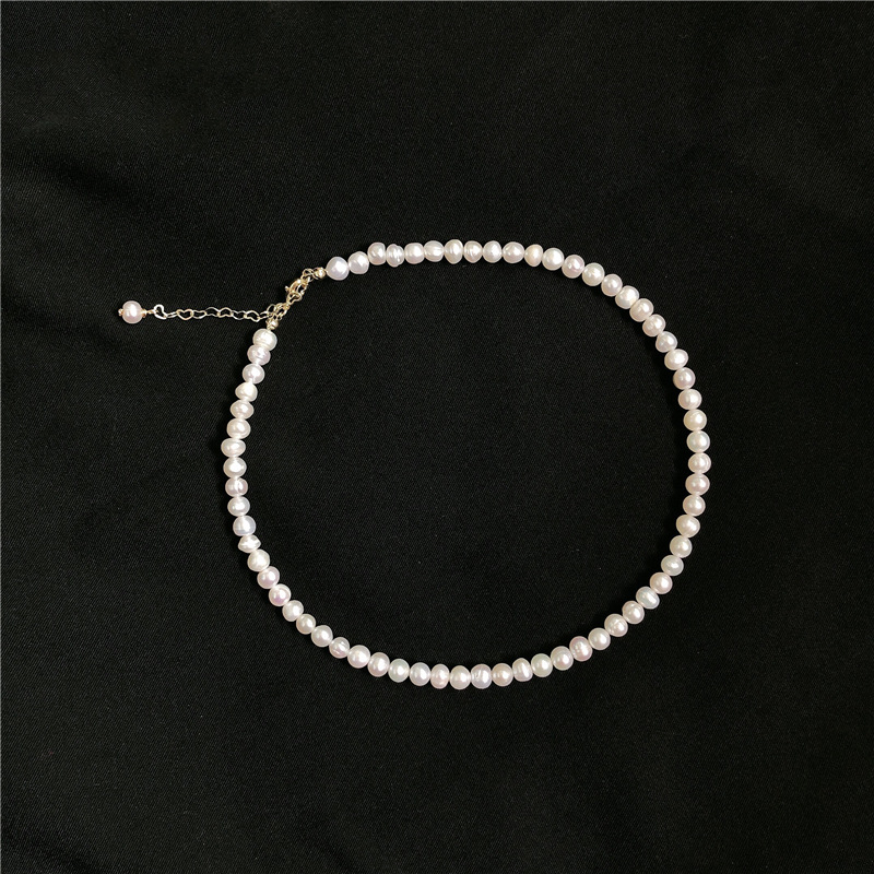 Fashion White Pearl Beads Necklace,Beaded Necklaces