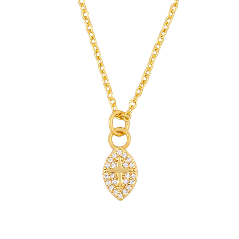 Fashion Golden Ox Diamond Necklace,Necklaces