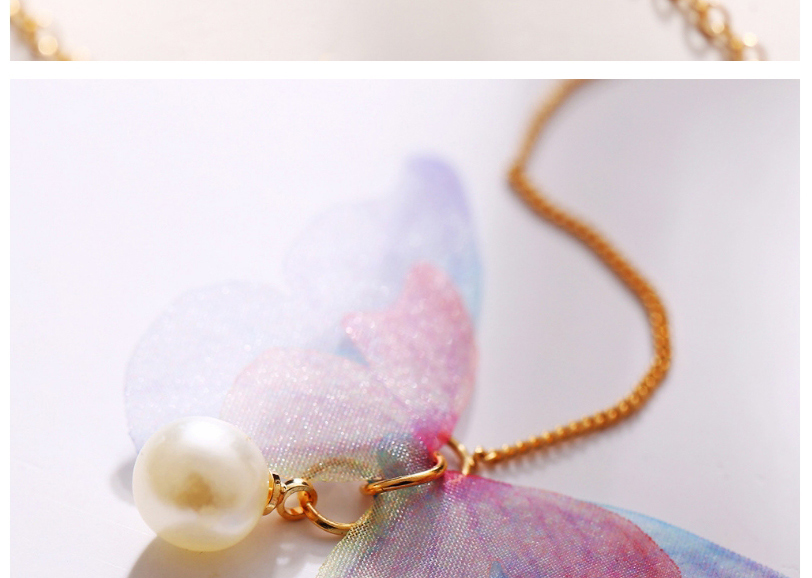 Fashion White Asymmetrical Butterfly Pearl And Crystal Round Earrings,Drop Earrings