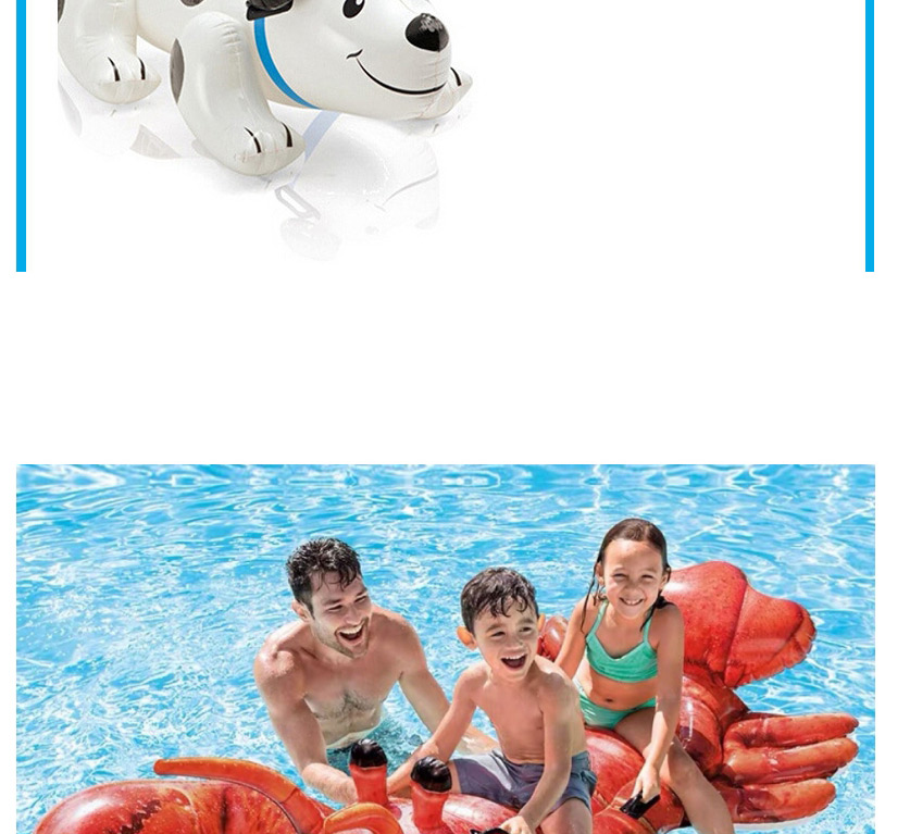 Fashion Baby Crocodile Water Animal Mount Inflatable Toy Floating Bed,Swim Rings