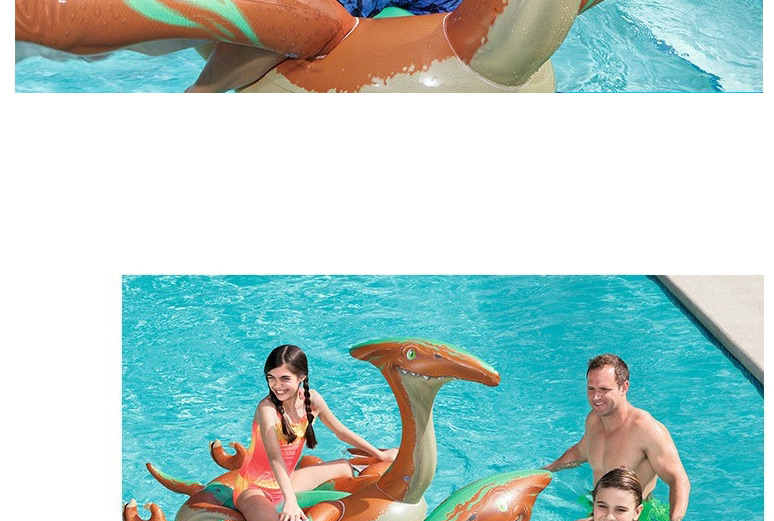 Fashion Dinosaur Air Pterosaur Mount Inflatable Floating Bed For Children,Swim Rings