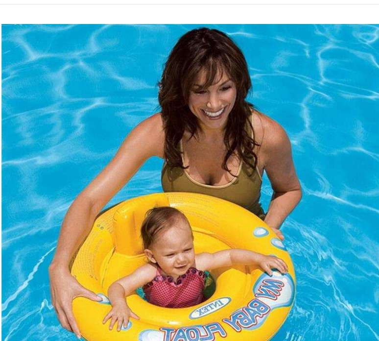 Fashion Yellow Alphabet Baby Swimming Seat,Swim Rings