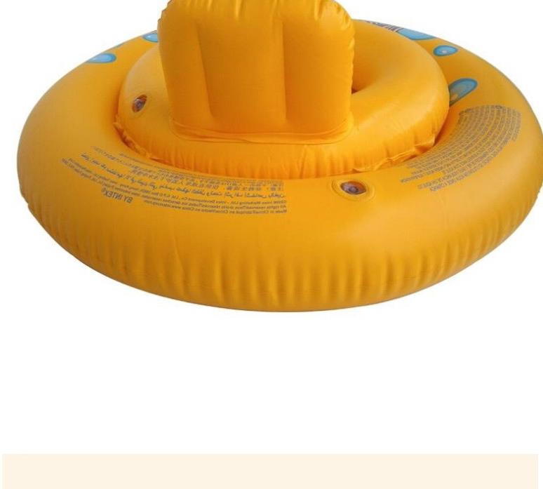 Fashion Yellow Alphabet Baby Swimming Seat,Swim Rings