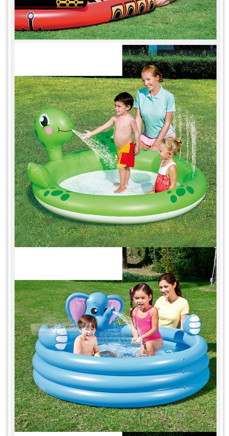 Fashion Painting Pool Inflatable Marine Ball Thickened Baby Swimming Pool,Swim Rings