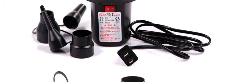 Fashion Black 110v Household Electric Air Pump,Swim Rings