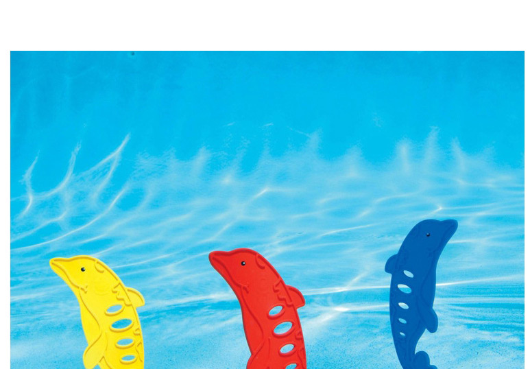 Fashion Set Of 3 Colors Three Sets Of Children Diving Dolphins Underwater Swimming Diving Buoys,Swim Rings